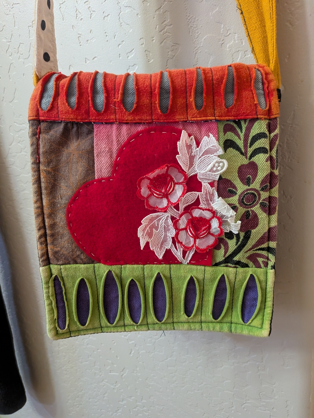 DIY Crossbody Patchwork Bag